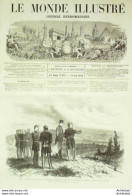 Le Monde Illustré 1870 N°697 Faulquemont Forbach Saarbrûck (57) Wissembourg (67) Suisse Bâle - 1850 - 1899