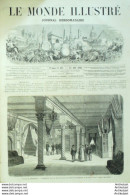 Le Monde Illustré 1865 N°427 Belgique Phillipeville Algérie Tacamburo El Kantara Biskra Outaia - 1850 - 1899