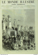 Le Monde Illustré 1878 N°1132 Champigny (94) Folkestone Paquebot Allemand Pomerania - 1850 - 1899