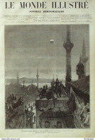 Le Monde Illustré 1877 N°1040 Pouliguen (29) Gagny (93) Bulgarie Rutschuk - 1850 - 1899