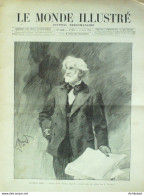 Le Monde Illustré 1894 N°1933 Giuseppe Verdi Hongrie Budapest Kossuth Rome Caracalla Cuba - 1850 - 1899