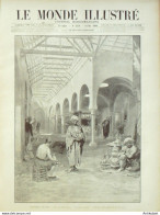 Le Monde Illustré 1900 N°2250 Chine Shangaï Opium Fumeurs  Allemagne Famille Impériale Mihaly Munkaczy - 1850 - 1899