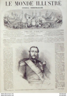 Le Monde Illustré 1865 N°453 Belgique Duc Brabant Chili Valparaiso Plymouth Rocket-Line Liverpool - 1850 - 1899