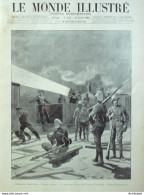 Le Monde Illustré 1900 N°2233 Chine Talien-Van Port-Arthur Beliché Zinjao Moukden - 1850 - 1899