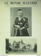 Le Monde Illustré 1901 N°2315 Mandchourie Kharbine Khoulantchène Alger Vénézuela Yemen Ask Nazim Boulogne (62) - 1850 - 1899