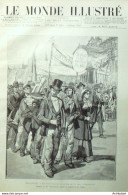 Le Monde Illustré 1886 N°1535 Ethiopie Choa Sierra Léone Sri Lanka Cyngalais - 1850 - 1899