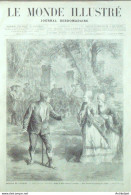 Le Monde Illustré 1877 N°1079 Tahiti Reine Pomaré Moorea Chine Ho-Nan - 1850 - 1899