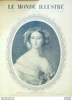 Le Monde Illustré 1907 N°2612 Monte-Carlo (98) Lorraine Dietrich Eugenie Impératrice Reine D'Espagne Obsèques - 1850 - 1899