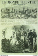 Le Monde Illustré 1858 N° 72 Landerneau Quimperlé Quinerech Faou (29) Lorient (56)Le Monde Illustré 1858 N° 76 Chine Pei - 1850 - 1899