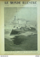 Le Monde Illustré 1907 N°2611 Peaux Rouges Yuma Arizona Douarnenez (29) Monaco (98) Bordeaux (33) Navigation Vapeur - 1850 - 1899