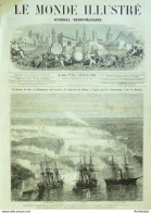 Le Monde Illustré 1862 N°254 Spezia Golfe Viet Nam Bien-Hos Mississipi Détroit Messine - 1850 - 1899