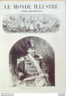 Le Monde Illustré 1873 N°846 Iran Téhéran Nasser-Ed-Din-Shah De Perse Rouen (76) St-Etienne (42) - 1850 - 1899