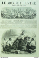 Le Monde Illustré 1861 N°220 Siam Ambassadeur Thailande Bangok Mun Montree Raksa Douai (59) Liban Beyrouth - 1850 - 1899