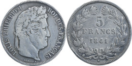 FRANCE - 1841 - 5 Francs Louis Philippe - Bordeaux (K) - ARGENT 900‰ - 20-091 - 5 Francs