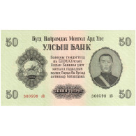 Mongolie, 50 Tugrik, 1955, KM:33, NEUF - Mongolië