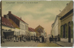 Rupelmonde   -   De Kloosterstraat.   -   La Rue Du Couvent.   -   GEKLEURDE FOTOKAART!  -  1912  Naar  Ypres - Kruibeke