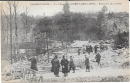 77 LORROY SUR LOING - Inondations - Recherche Des Victimes-  Animée - Andere & Zonder Classificatie