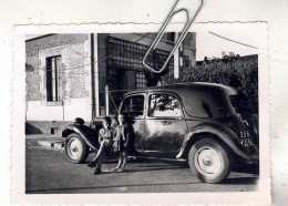 PHOTO AUTO VOITURE  ANCIENNE CITROEN 11  TRACTION - Automobile