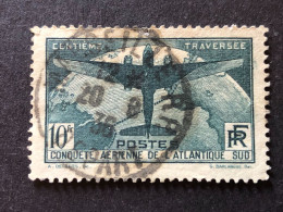 Timbre 321 10f Vert Foncé,  Atlantique-Sud, Cachet Rond 20.8.36, Cote 150 - 1927-1959 Oblitérés