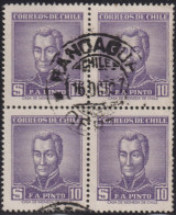 1958 Chile ⵙ Mi:CL 518C, Sn:CL 295a, Yt:CL 270, Chi:CL 566, Francisco Antonio Pinto (1785-1858) - Chili