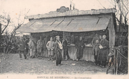 Hôpital De MESGRIGNY (Aube) - La Coopérative - Ecrit 1918 (2 Scans) - Other & Unclassified