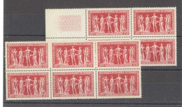 Yvert 849 - Asemblée Des Présidents De Chambre  - Bloc De 6 Timbres + Bloc De 4 NSTC - Bord De Feuille - Neufs