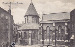 United Kingdom PPC London. The Temple Church. Valentine's Series. LONDON 1910 ST. LOUIS United States (2 Scans) - Otros & Sin Clasificación