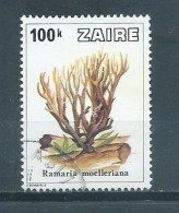 1979 Zaïre Pilze,mushroom,paddenstoel 100k. Used/gebruikt/oblitere - Used Stamps