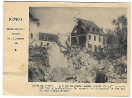 Ww2 - Guerre 39 - Bombardement 1944 - Nevers - Lycée - War 1939-45