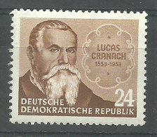 Germany, Democratic Republic (DDR) 1953 Mi 384 MNH  (ZE5 DDR384) - Sonstige