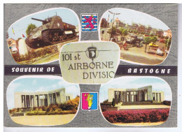 BELGIQUE - Souvenir De BASTOGNE En 4 Vues + Blasons - Edit. Thill - N° 6 - Bastogne