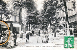 94 Val De Marne LE PERREUX Avenue De Rosny Avenue Ledru Rollin Rues Très Animées - Le Perreux Sur Marne