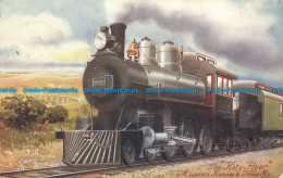 R632635 The Katy Flyer. Missouri Kansas And Texas Ry. Railways Of The World. Tuc - Monde