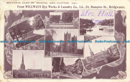 R632640 Souvenir Card Of Bristol And Clifton. From Willways Dye Works And Laundr - Monde