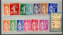 FRANCE  LUXE** N°359-360/71 - Unused Stamps