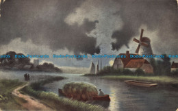 R632643 Village. Lake And Windmills. The Philco Publishing. Series. 426. 1912 - Monde
