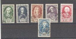 Yvert 853 à 858 - Célébrités Françaises  - Série De 6 Timbres Oblitérés - Oblitérés