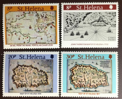 St Helena 1981 Early Maps MNH - Saint Helena Island