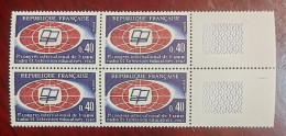 France Bloc De 4 Timbres  Neuf**  YV N° 1515 Radio Et Télévision éducatives - Mint/Hinged