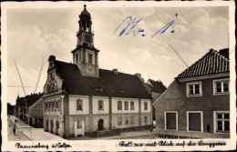CPA Braniewo Braunsberg Ostpreußen, Rathaus, Langgasse - Ostpreussen