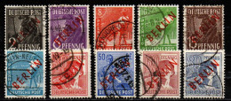 Berlin 1949 - Lot Aus Mi.Nr.  21 - 32 - Gestempelt Used - Gebruikt