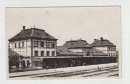 Romania - Alba Tovis Teius - Railway Station Gare Bahnhof Eisenbahn Chemin De Fer Fotofilm Cluj 1934 - Romania