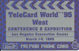 USA: Prepaid Smartel - TeleCard World Exposition 1995 Los Angeles - Other & Unclassified
