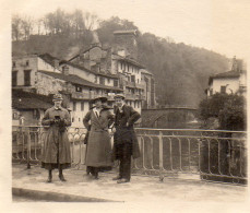 Photographie Vintage Photo Snapshot St Jean Pied De Port - Orte