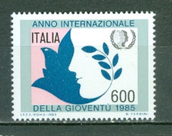 Italie  1671   * *  TB  Année Internationale De La Jeunesse   - 1981-90:  Nuovi