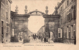 55 , Cpa  LIGNY En BARROIS , Porte De La Rue De Bar Le Duc (18090.V) - Ligny En Barrois