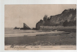 CPA - 64 - N°60 - Biarritz - A La Côte Des Basques - Circulée En 1905 - Biarritz