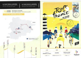 Tour De France Cycliste 2021, De Céret à Andorre-La-Vieille 11 Juillet Et Du Pas De La Casa à Saint-Gaudens 13 Juillet - Cycling