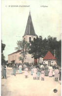 CPA Carte Postale France Saint Didier D'Aussiat L' église   Animée  VM81172ok - Sonstige & Ohne Zuordnung