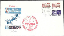 Soviet Space Cover 1974. "Soyuz 14" Launch ##03 - Russia & URSS